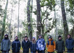 Преложения из Quiksilver в рекламном проспекте Омск