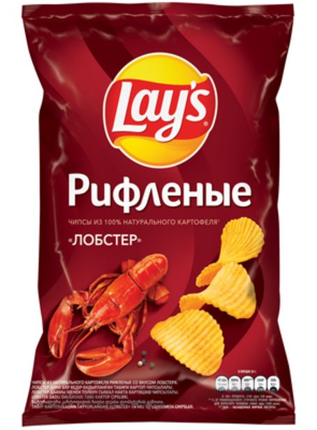 Товар: Чипсы Lay's Лобстер 150г, 89,9₽