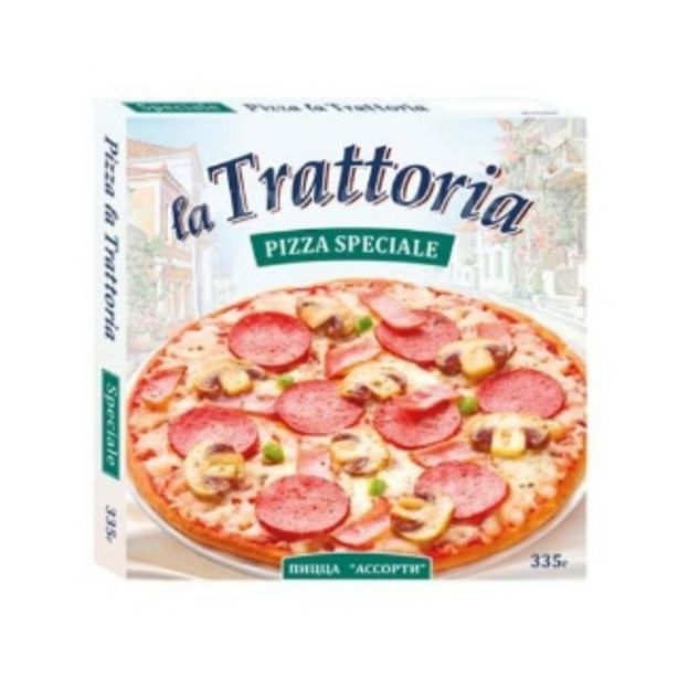 Товар: Пицца "LA TRATTORIA" замороженная ассорти 335г (CAESAR), 195,99₽